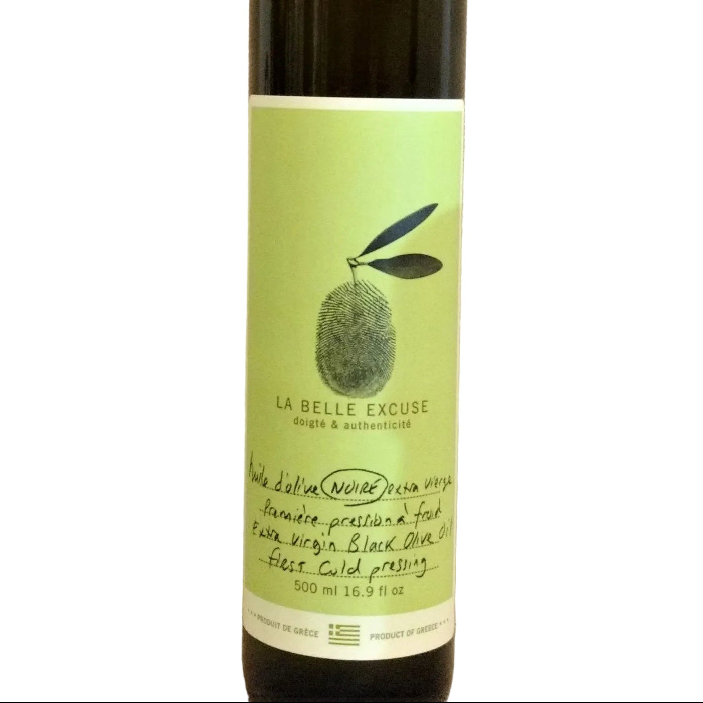 Huile d'olive noire La Belle Excuse