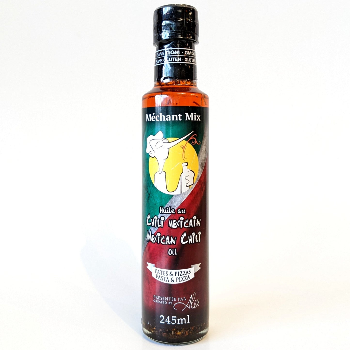 Huile au chili mexicain - Méchant Mix