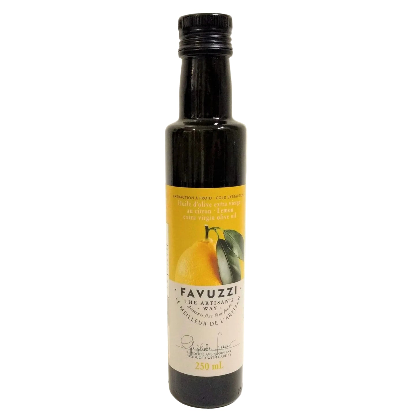 Huile d'olive extra vierge au citron Favuzzi