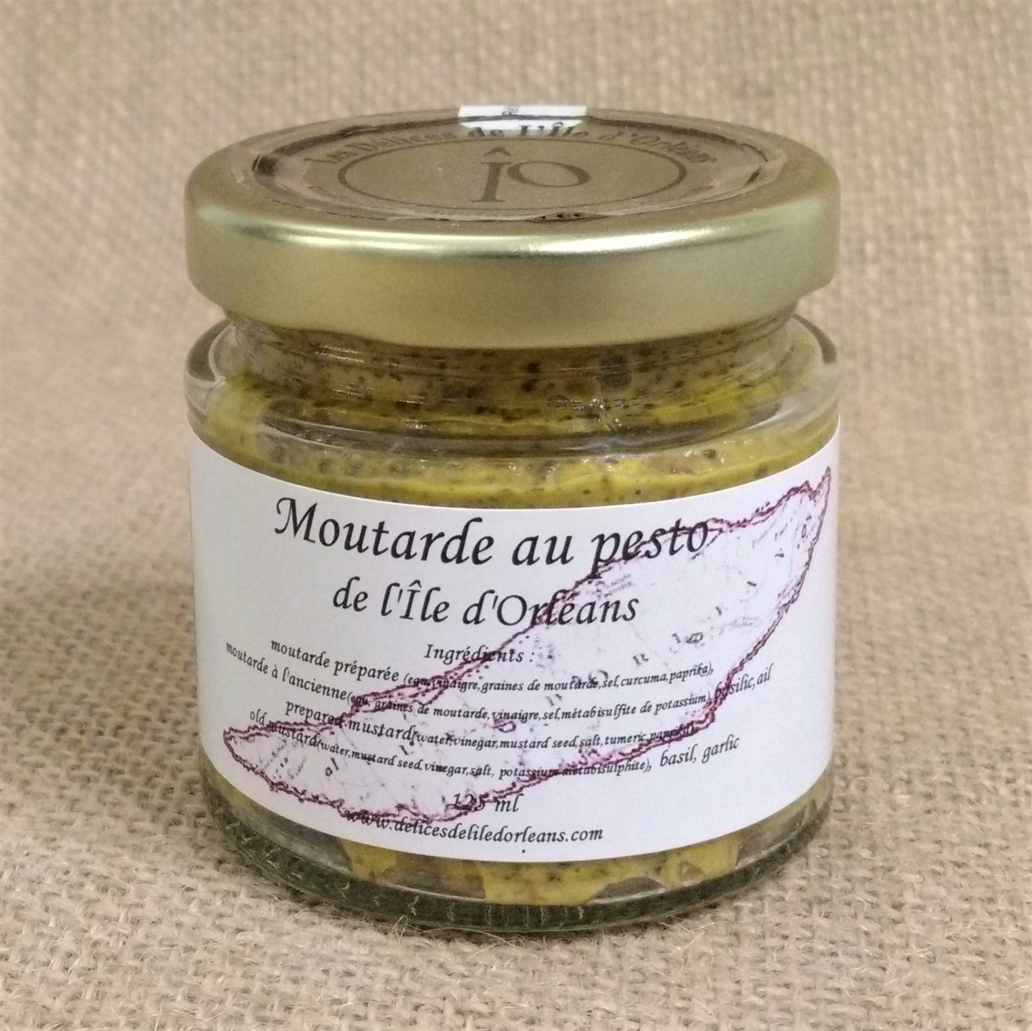 Moutarde au pesto