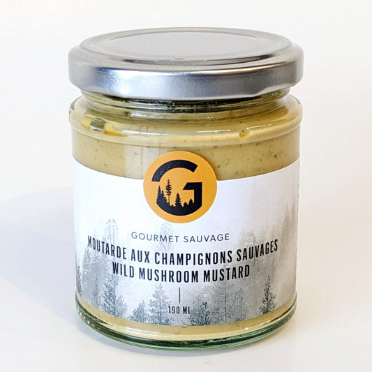 Moutarde aux champignons sauvages