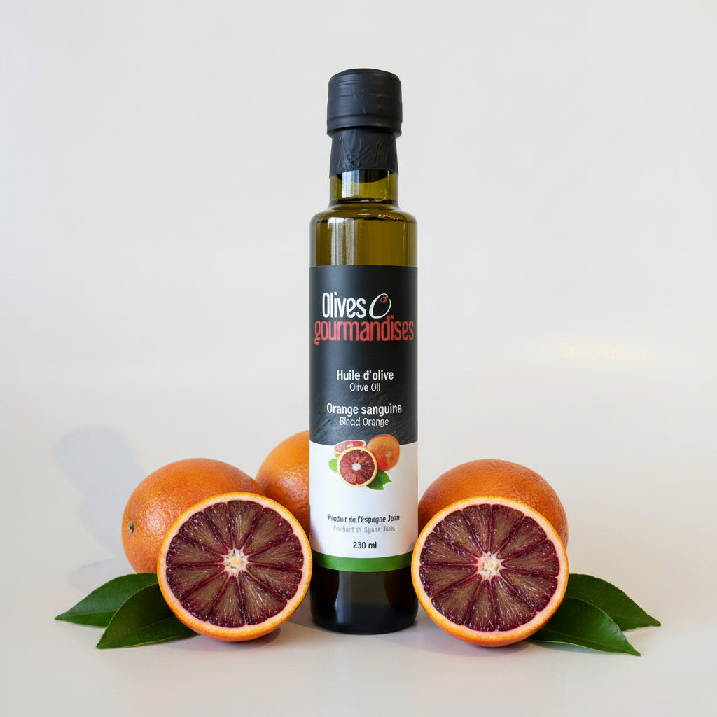 Huile dâolive - Orange sanguine Olives et gourmandises