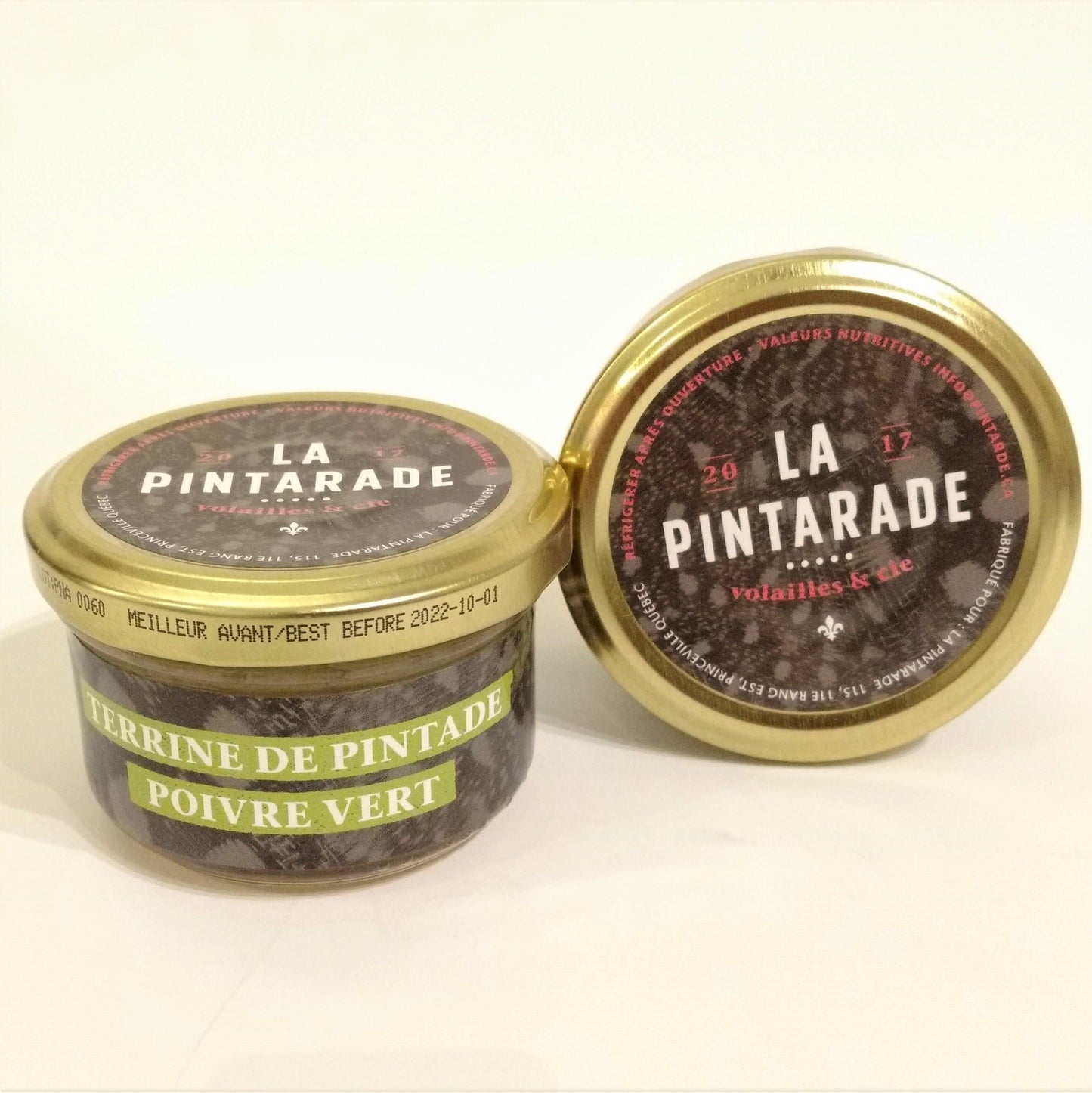 Terrine de pintade - Poivre vert