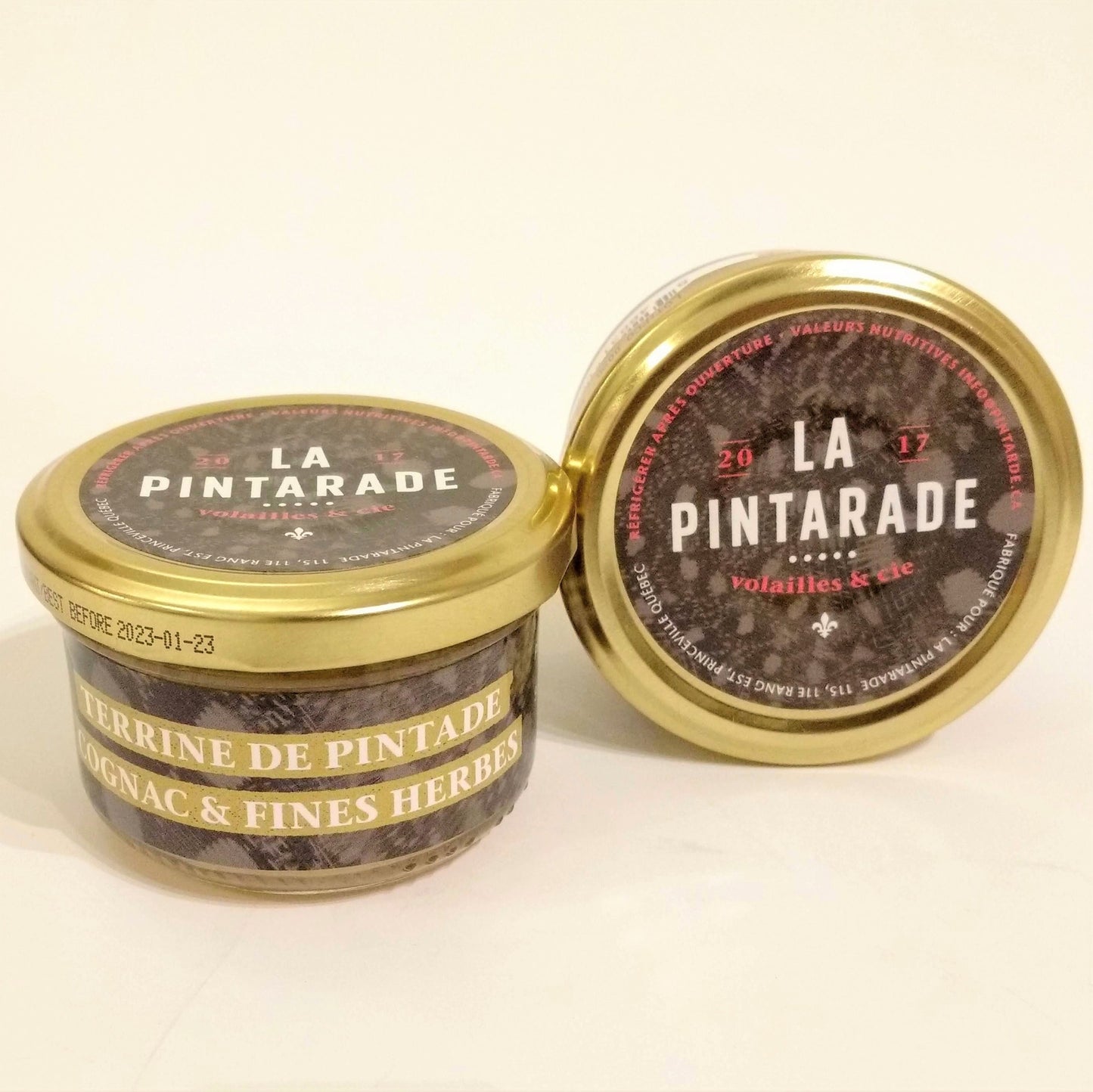 Terrine de pintade - Cognac et fines herbes