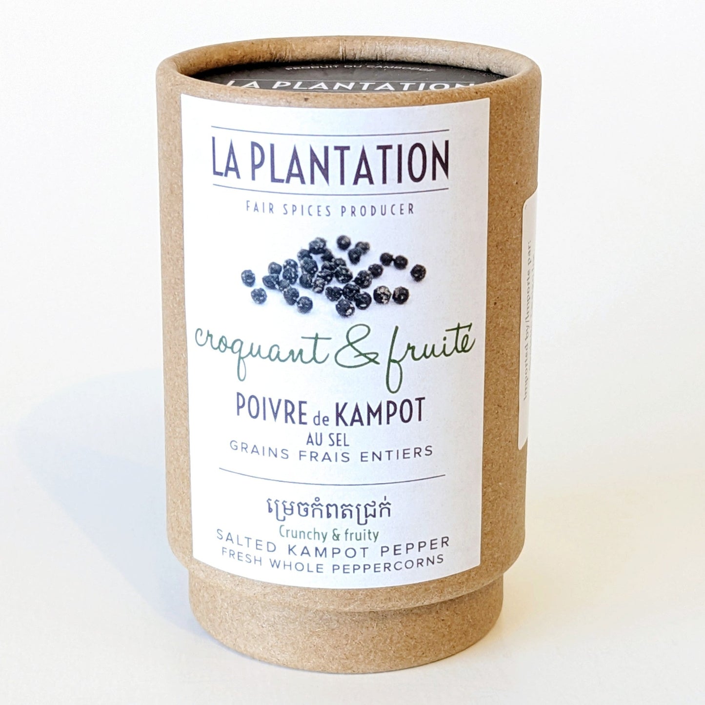 Kampot pepper with salt