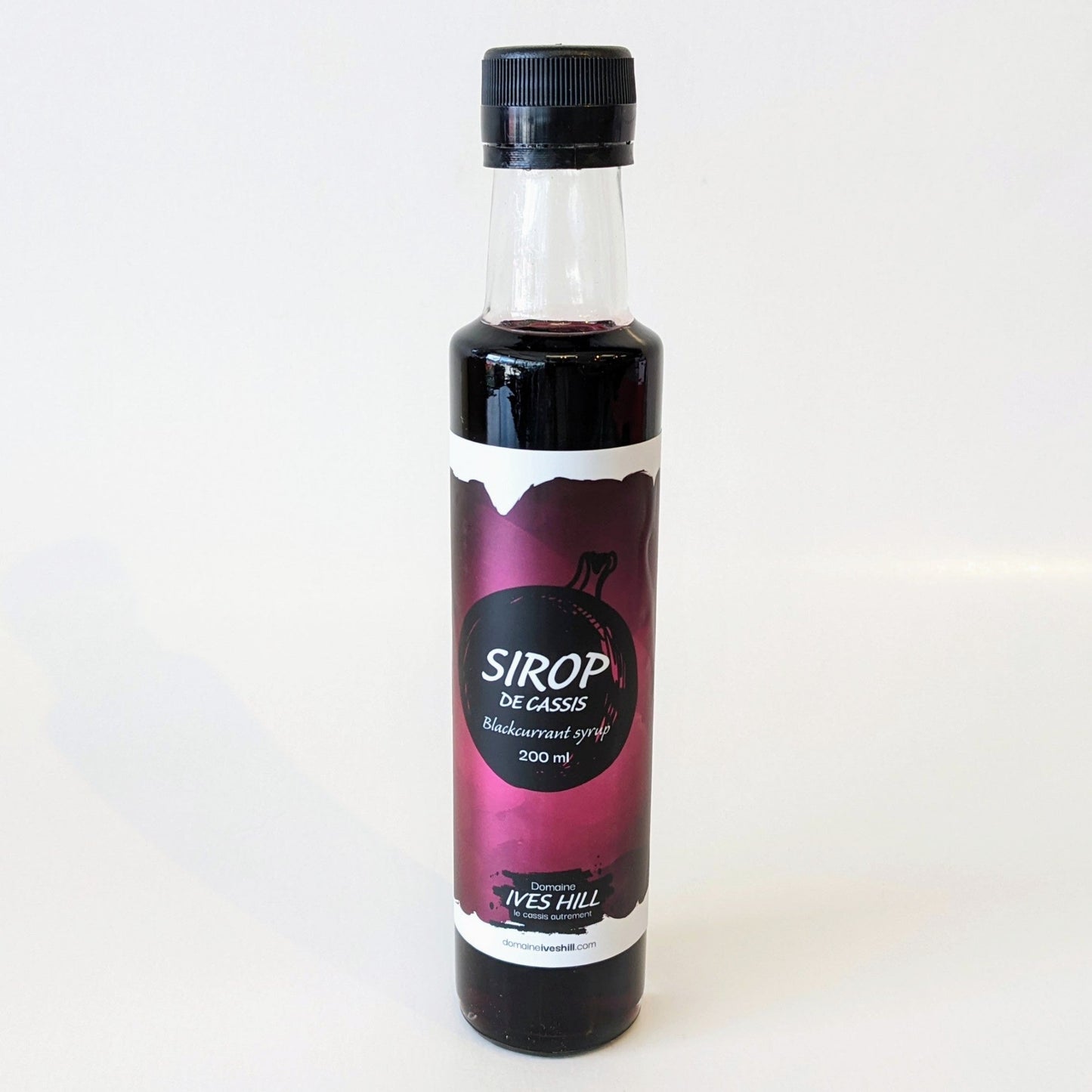 Sirop de cassis - Domaine Ives Hill