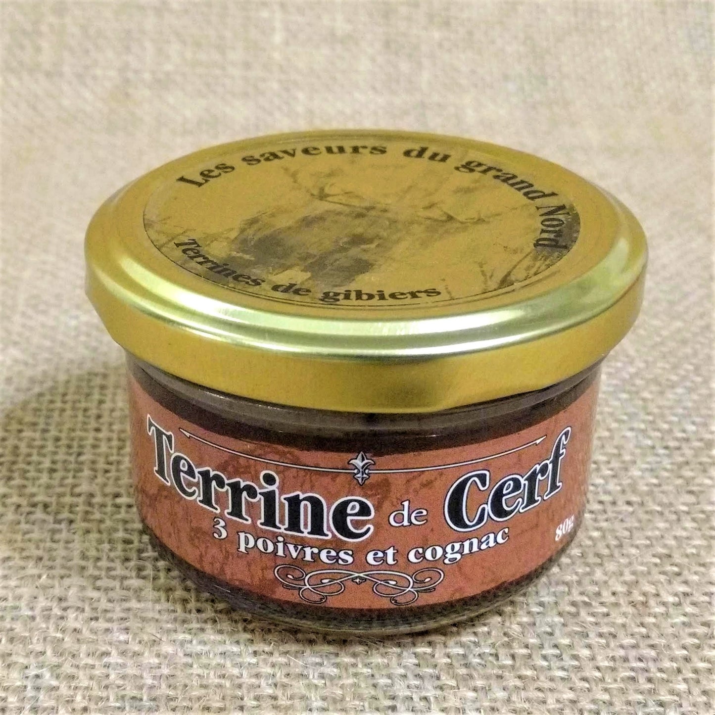 Terrine de cerf - Trois poivres et cognac