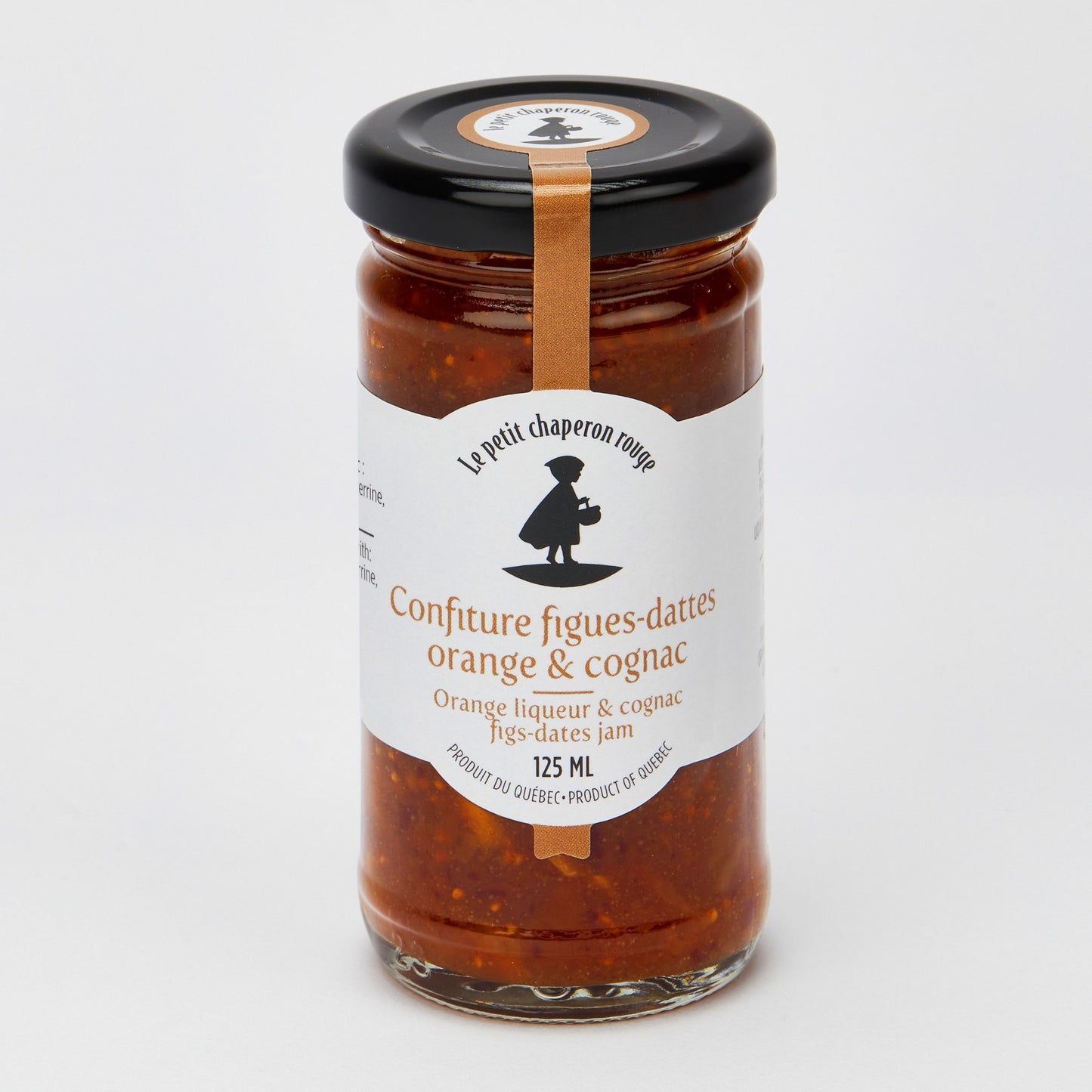 Confiture figues-dattes, orange et cognac