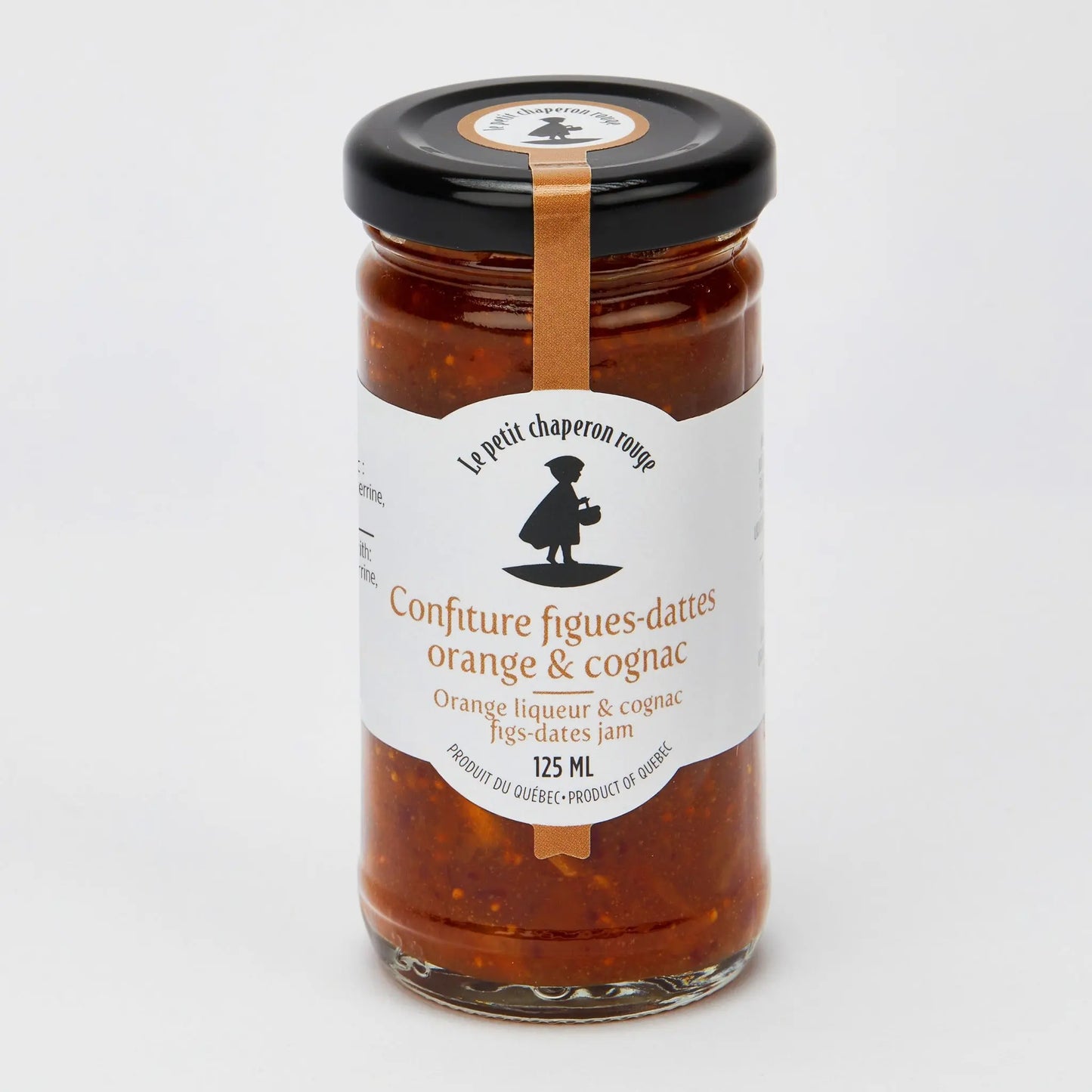 Confiture figues-dattes, orange et cognac