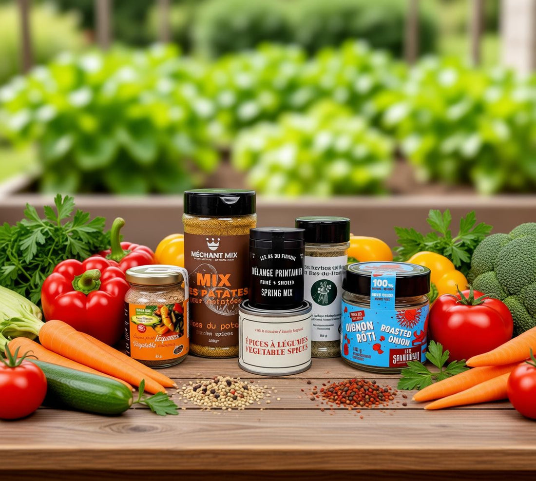 Les épices à légumes chez Gourmande boutique