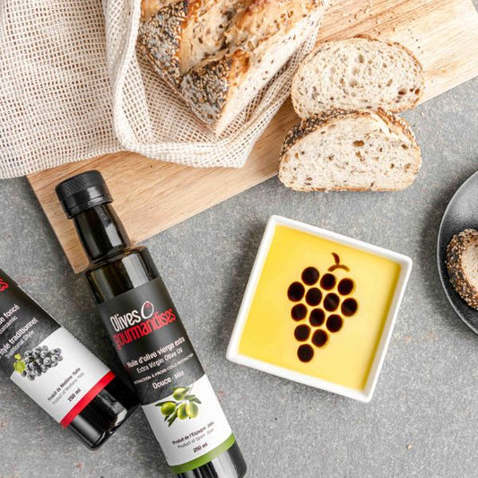Olives et gourmandises - Huiles d'olive et balsamiques