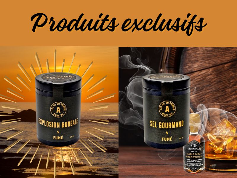 Produits exclusifs Gourmande boutique