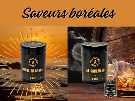 Sel gourmand et Explosion boréales - Exclusivités Gourmande boutique