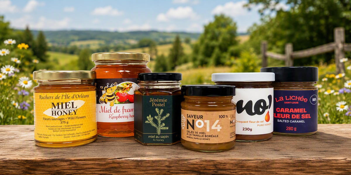 Collection Miel, caramels et tartinades