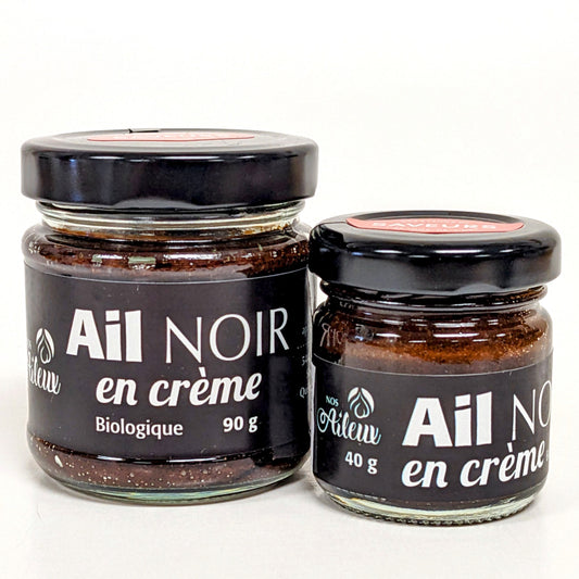 Ail noir en crème biologique Nos Aileux