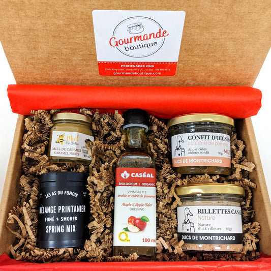 Coffret cadeau gourmand - Aperçu du terroir estrien