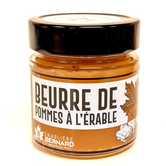 Beurre de pommes à l'érable - Érablière Bernard