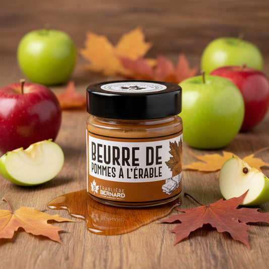 Beurre de pommes à l'érable - Érablière Bernard