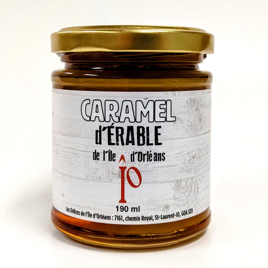 Caramel d'érable - Les Délices de l'île-d'Orléans
