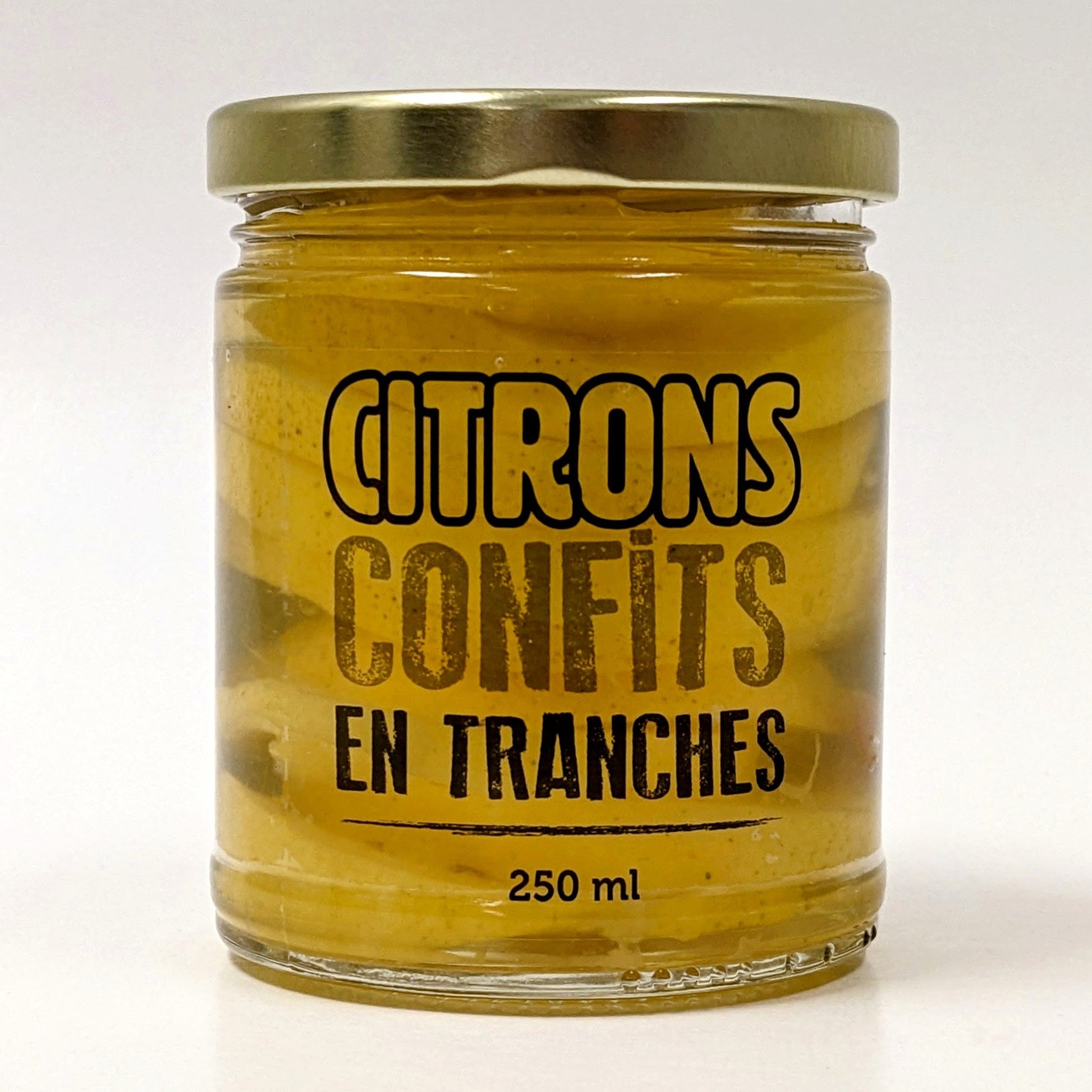 Citrons confits en tranches - Les Délices de l'île-d'Orléans