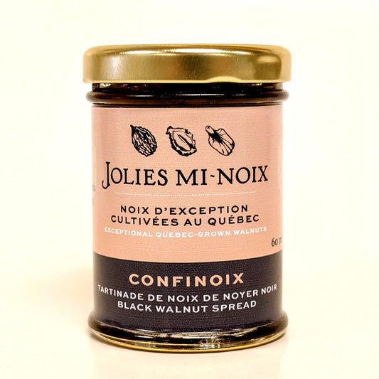 Confinoix - Tartinade de noix de noyer noir - Jolies Mi-Noix