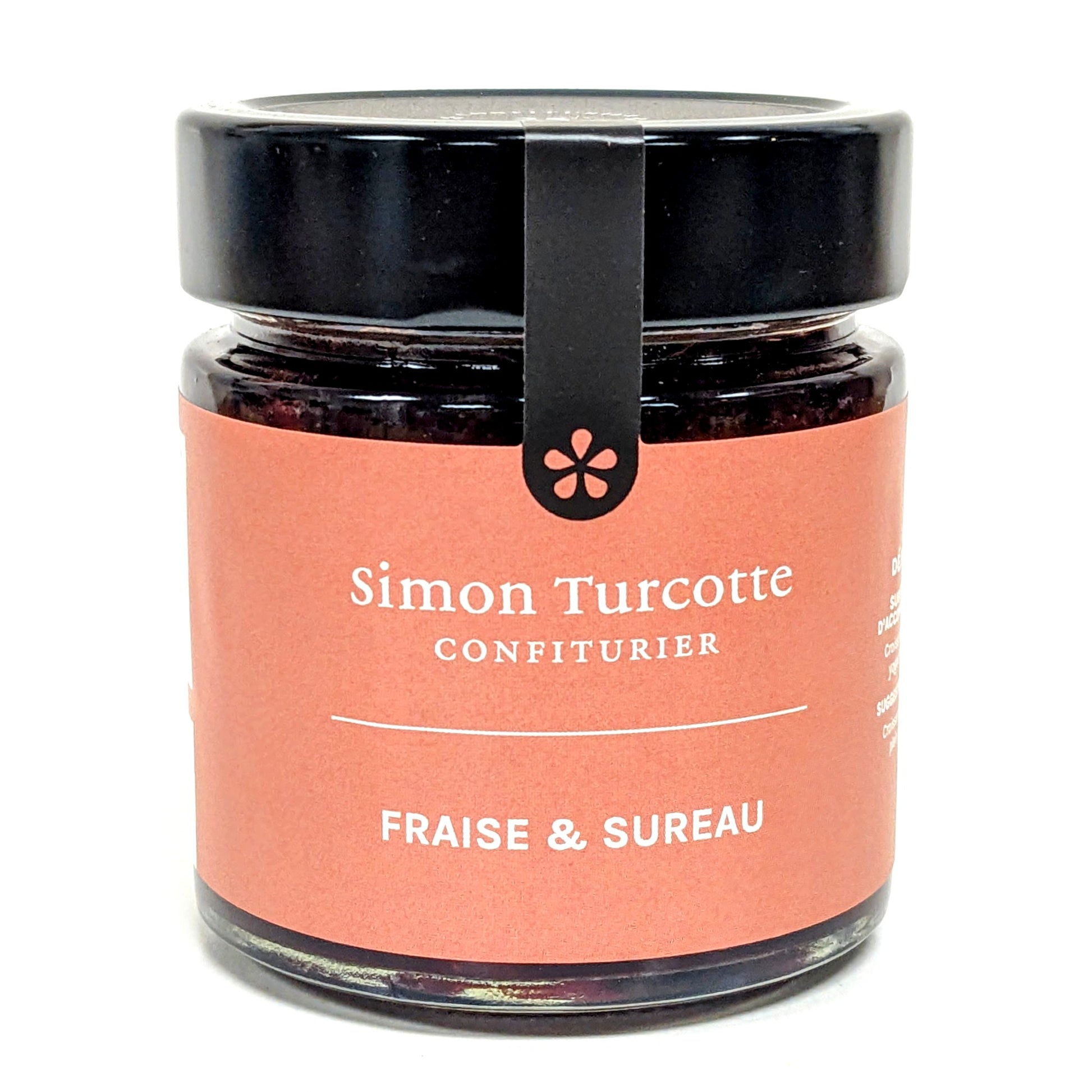 Confiture Fraise et sureau - Simon Turcotte Confiturier
