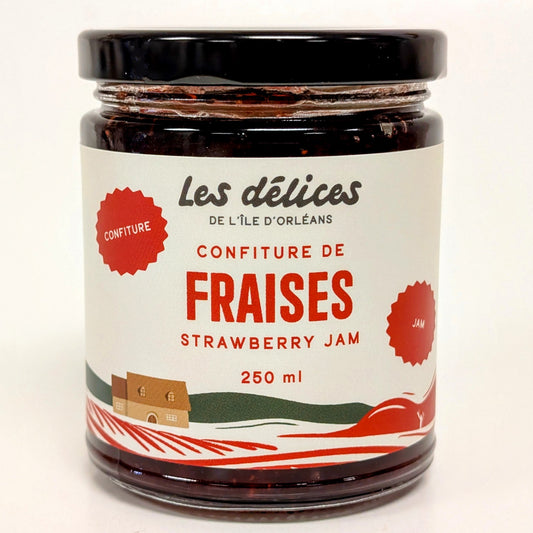 Confiture de fraises - Délices de l'Île d'Orléans
