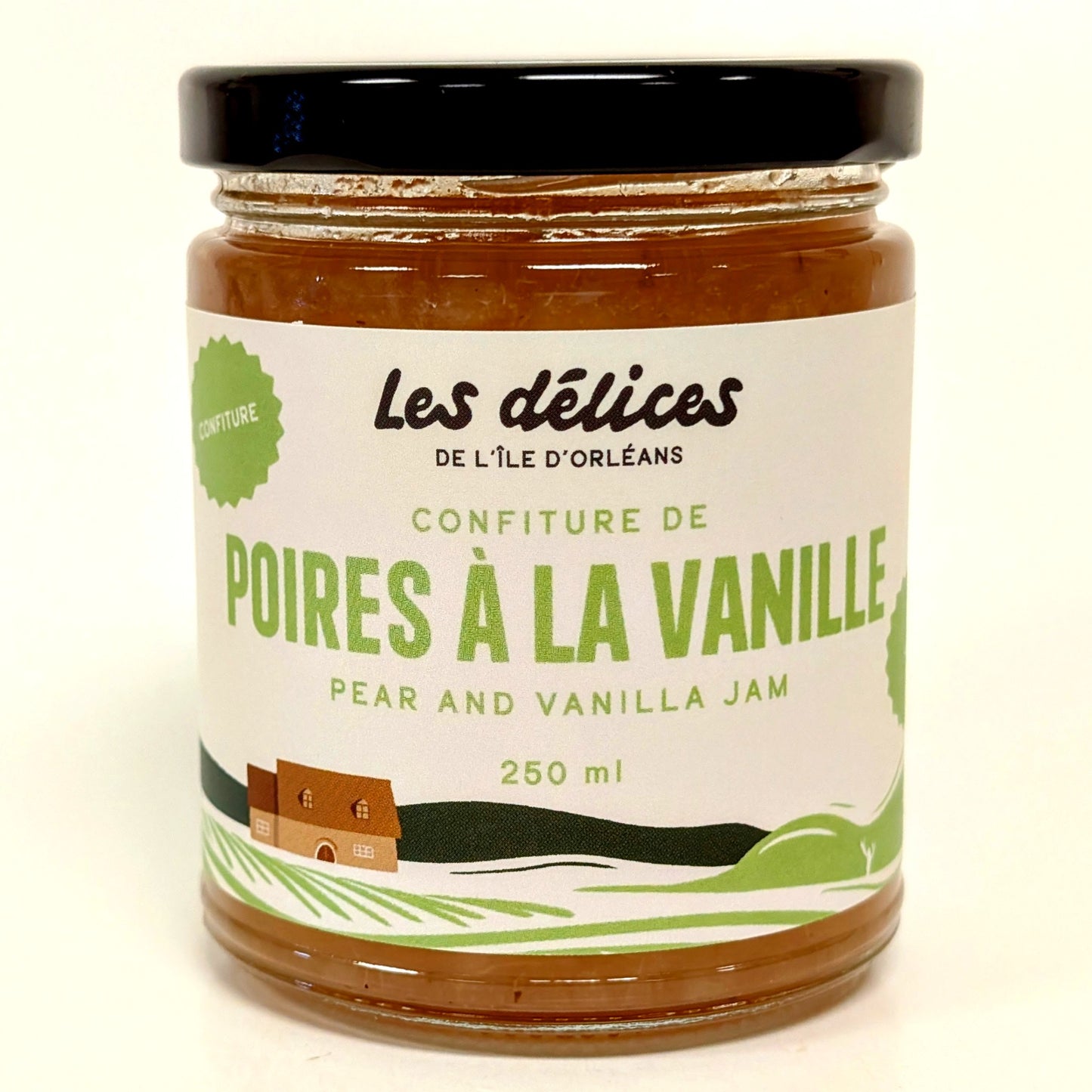 Confiture de poires à la vanille - Les Délices de l'Île d'Orléans