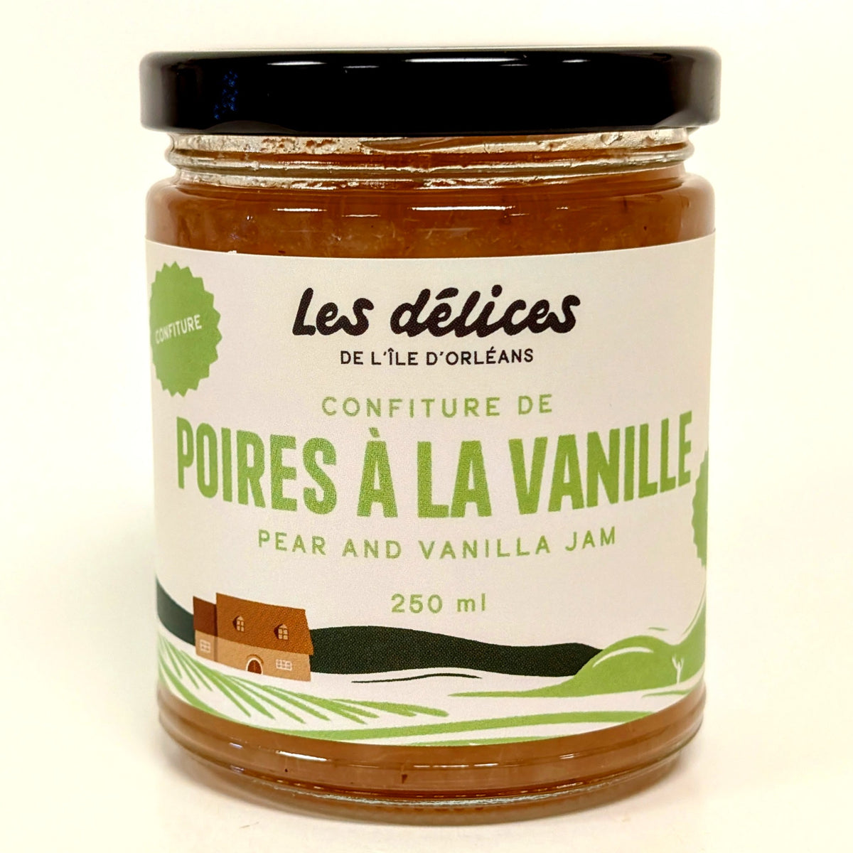 Confiture de poires à la vanille - Les Délices de l'Île d'Orléans