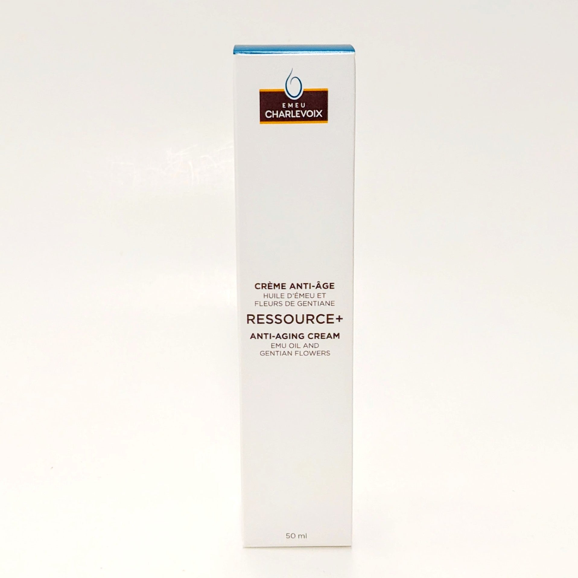 Crème anti-âge Ressource+ - Émeu Charlevoix