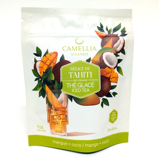 Thé glacé Délice de Tahiti biologique - Camellia Sinensis