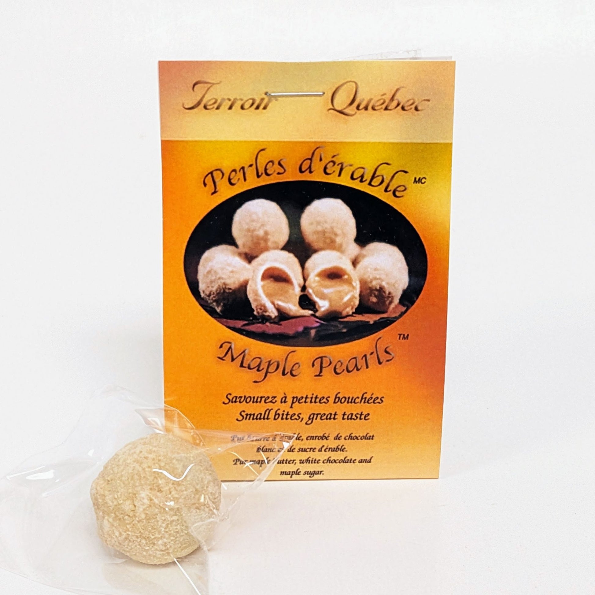 Duo de perles d'érable