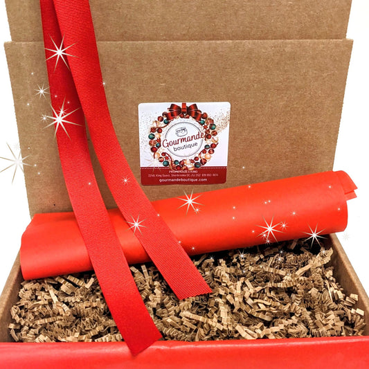 Emballage cadeau Noël - Gourmande boutique