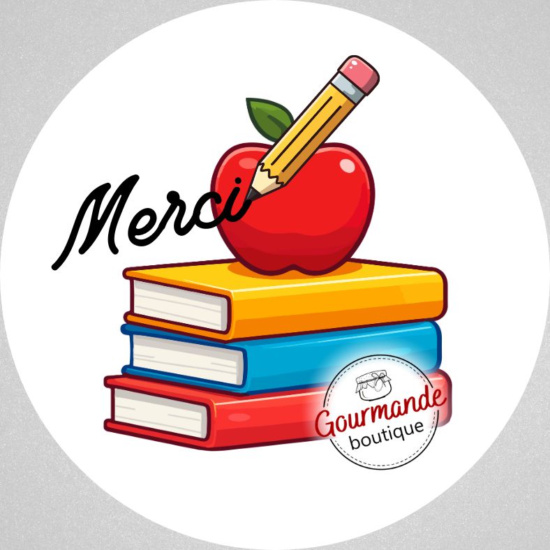 Emballage cadeau - Merci professeur