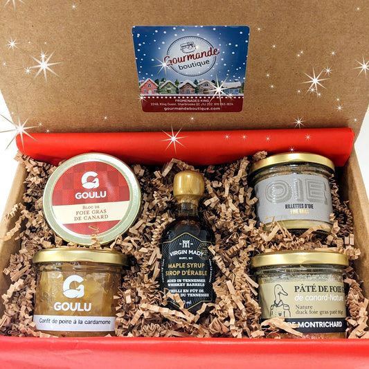 Coffret cadeau Foie gras festif