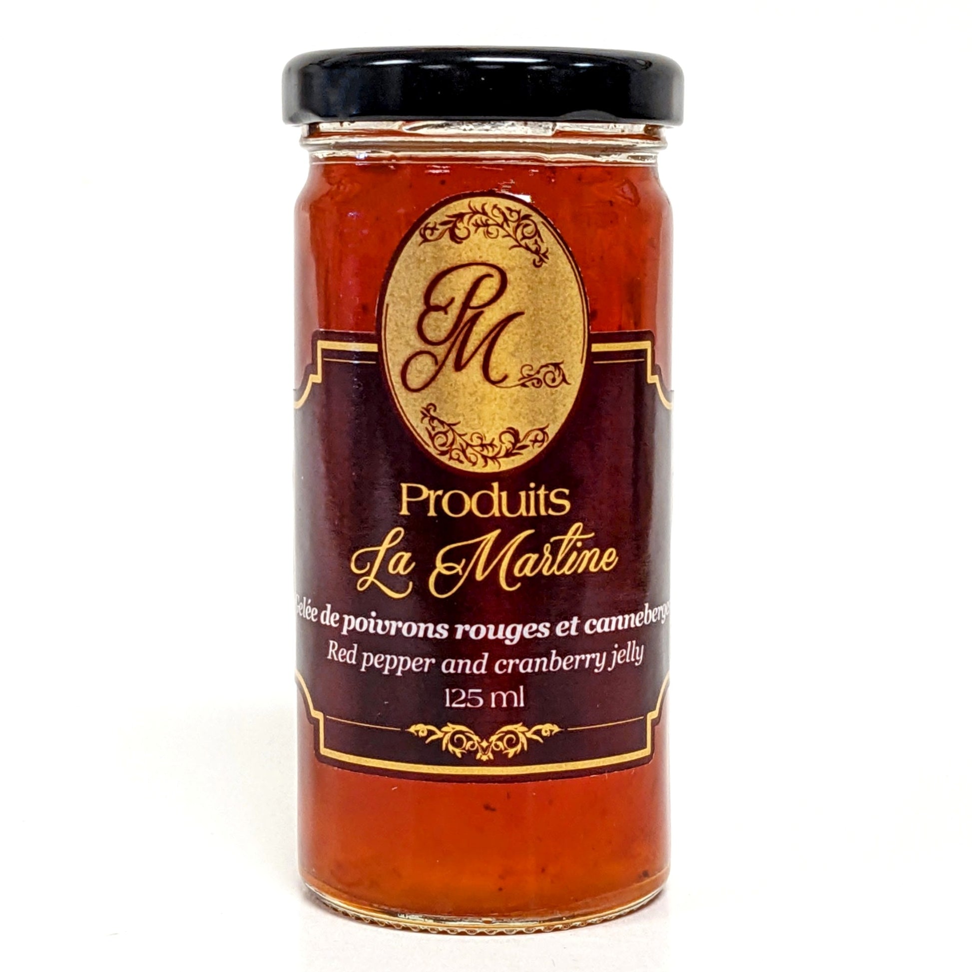 Gelée de poivrons rouges et canneberges