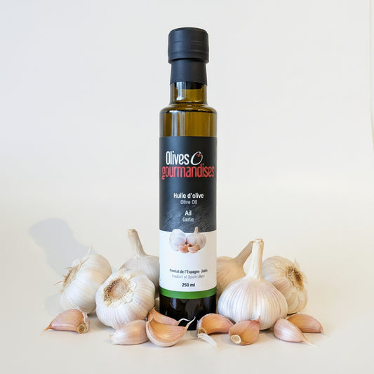 Huile d'olive - Ail - Olives et gourmandises