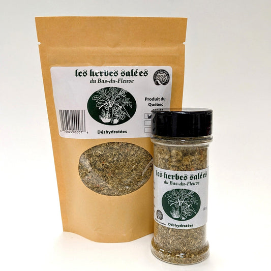 Herbes salées du Bas-du-Fleuve déshydratées