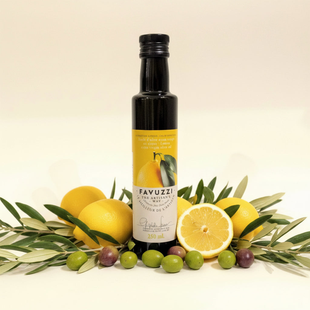 Huile d'olive extra vierge au citron Favuzzi