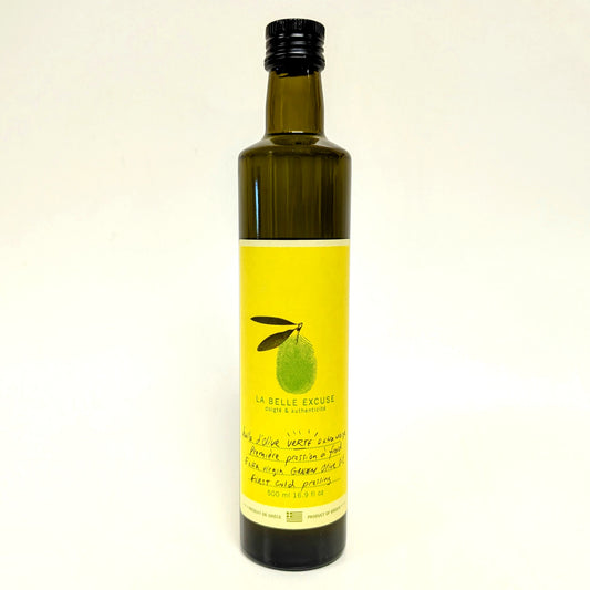 Huile d'olive verte La Belle Excuse