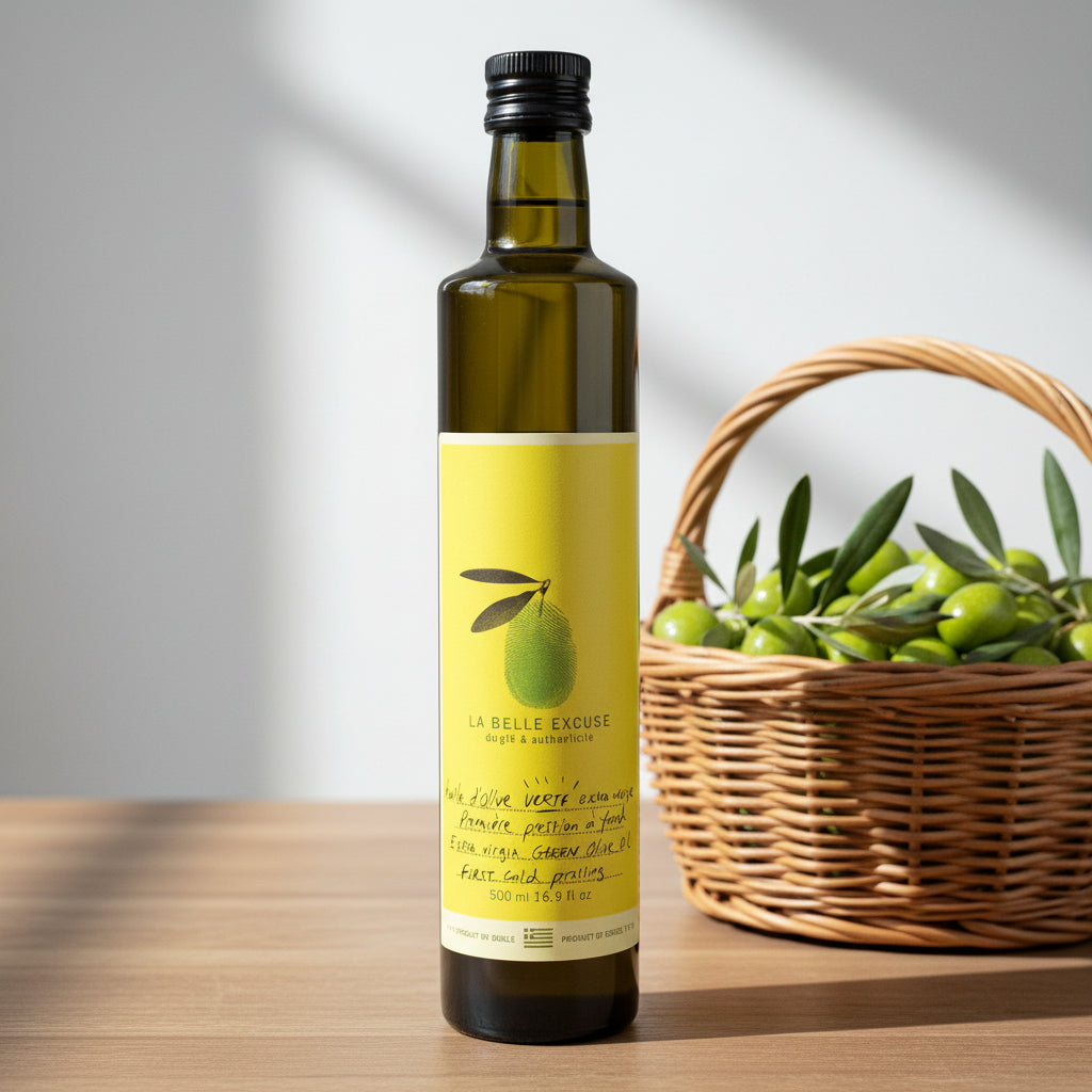 Huile d'olive verte La Belle Excuse