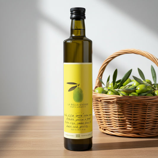 Huile d'olive verte La Belle Excuse