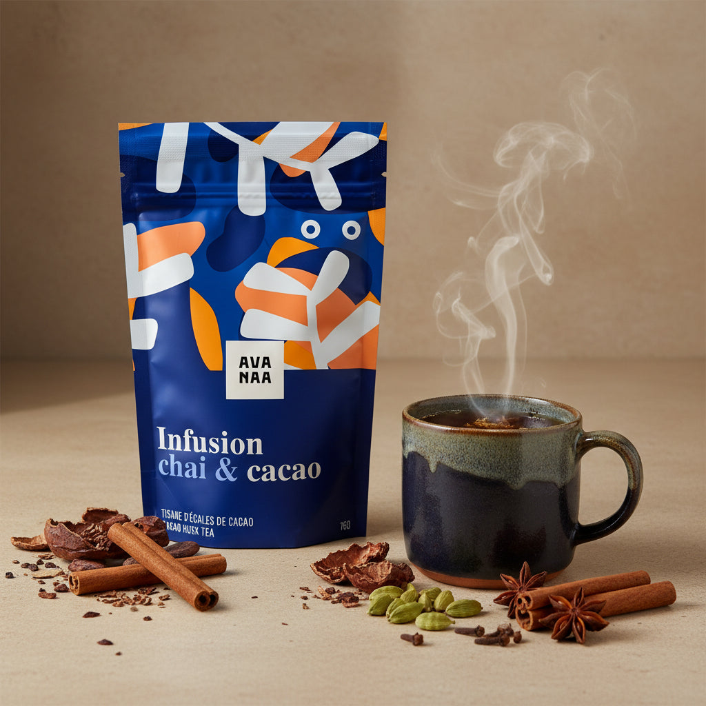 Infusion chai et cacao - Avaana