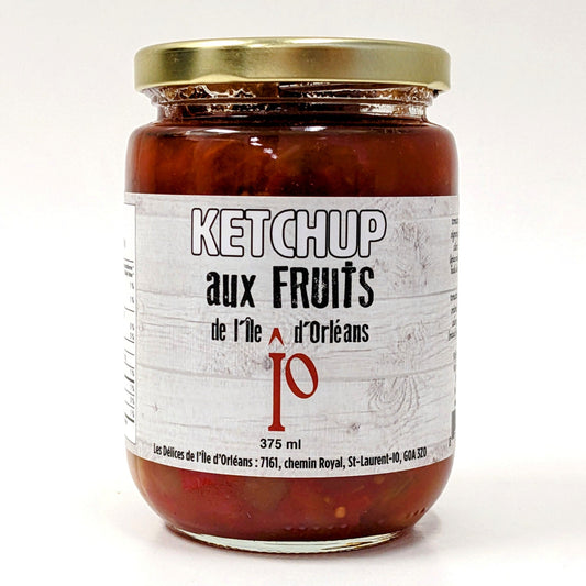 Ketchup aux fruits de l'Île d'Orléans