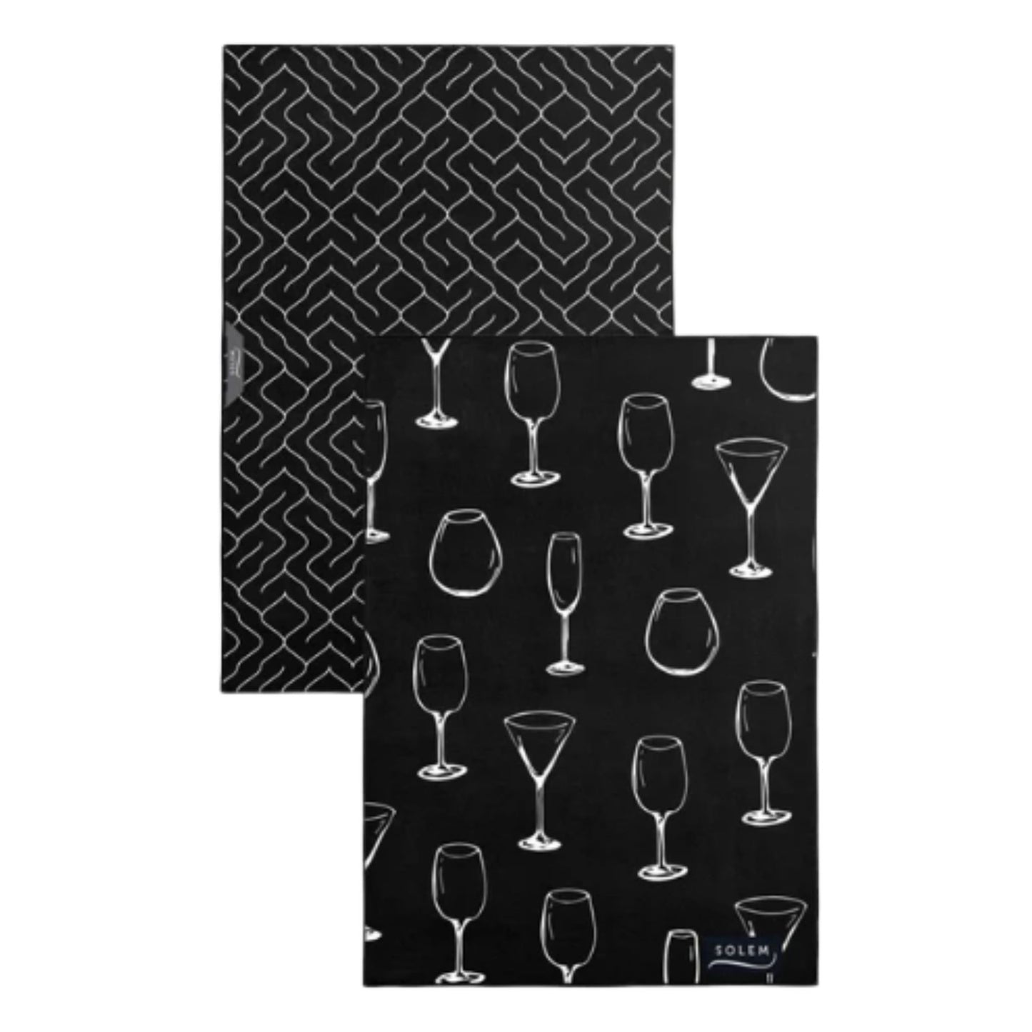 Linges à vaisselle Solem - La Cuvée