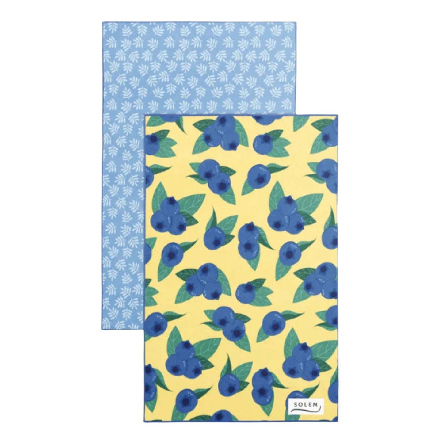 Linges à vaisselle Solem - Les Bleuets