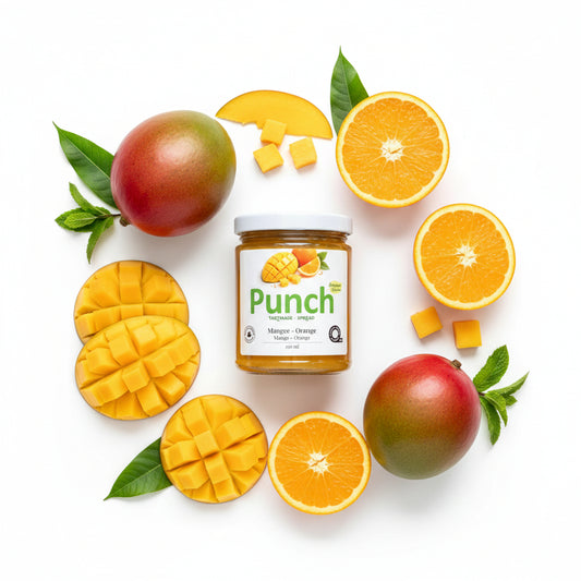 Tartinade Mangue et orange - Punch