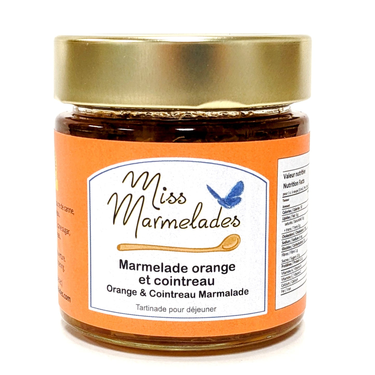 Marmelade orange et Cointreau - Miss Marmelades