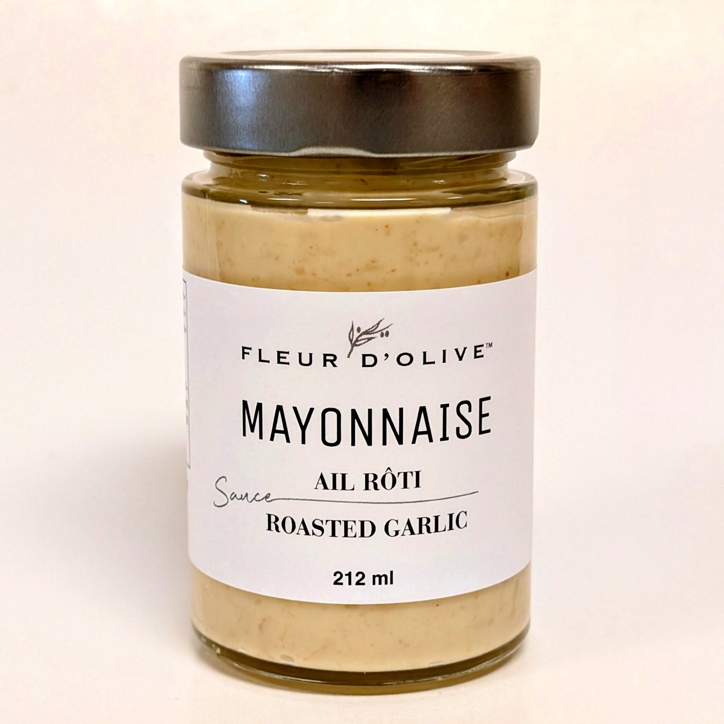 Mayonnaise à l'ail rôti - Fleur d'oliv