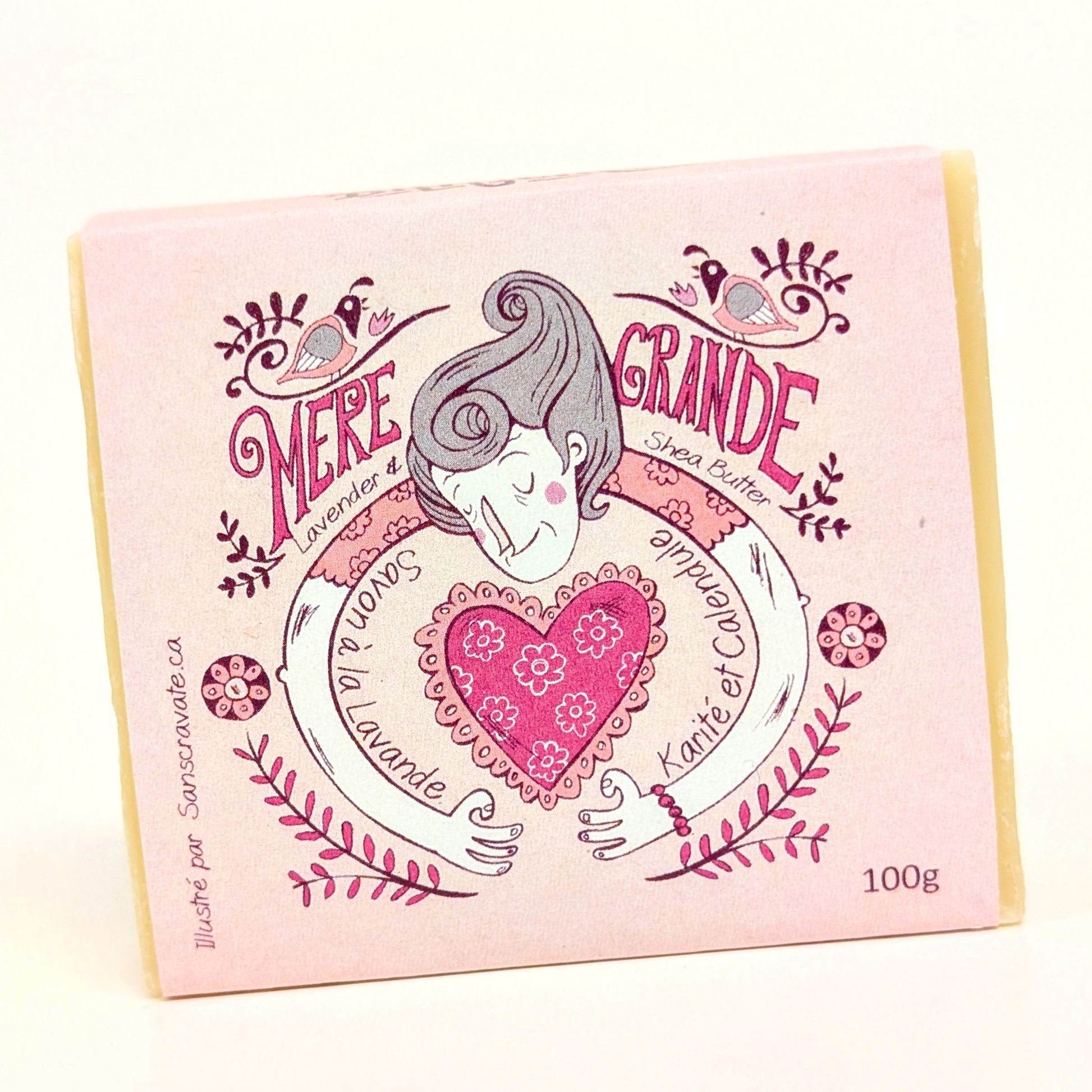 Savon Mère-Grande pour peaux sensibles - Savonnerie des diligences